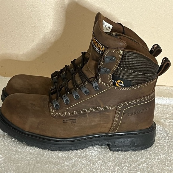 Carolina High Top Safety Steel Toe Shoes Sz 9 - Picture 6 of 13
